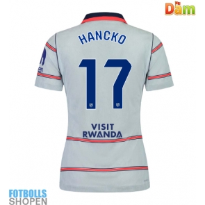 Billiga Atletico Madrid David Hancko #17 Tredjeställ Dam 2026-27 Kortärmad